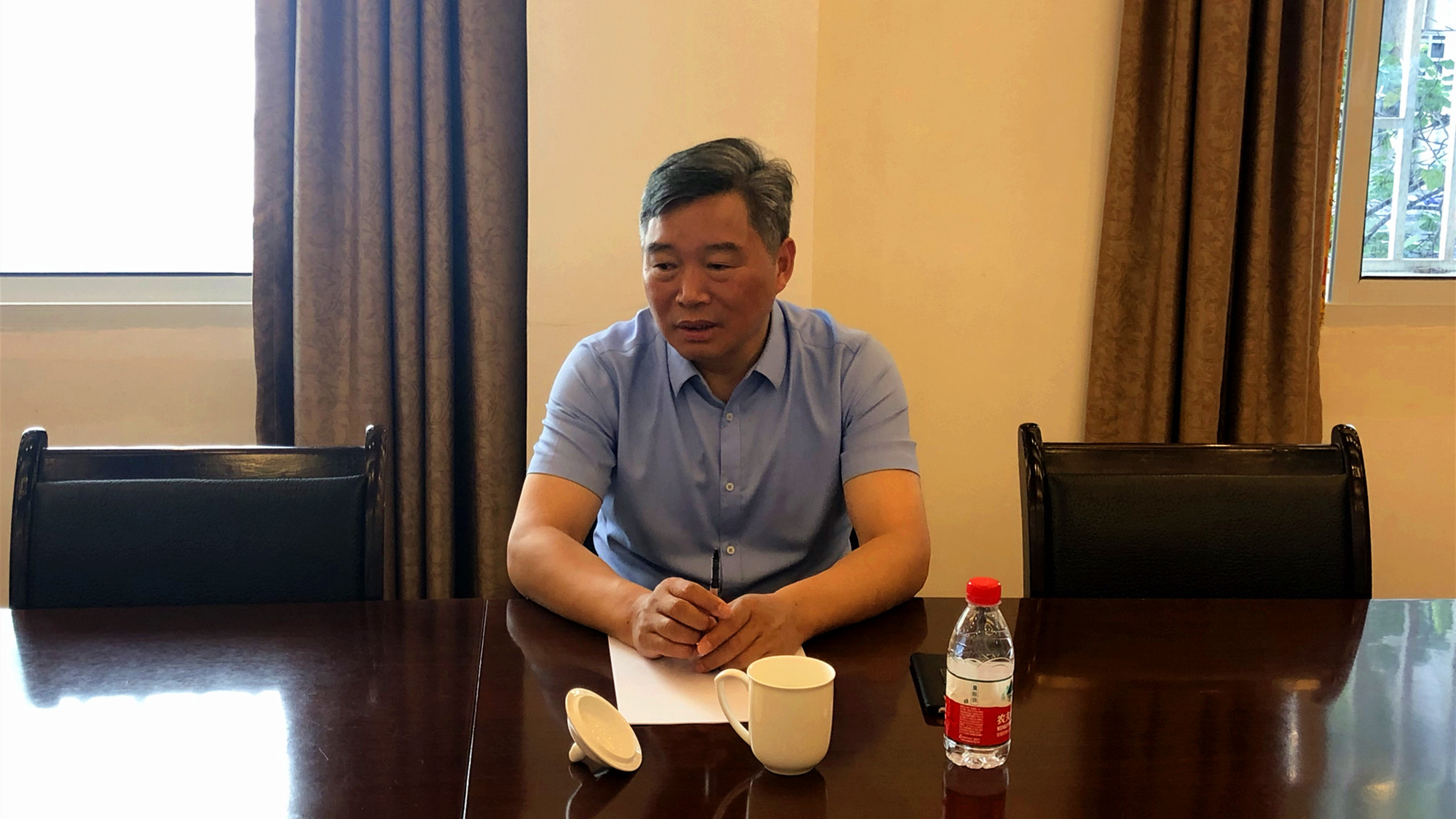 刘汉龙副校长新学期调研基建规划处工作